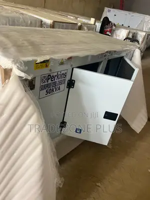 50KVA Perkins Backup Generator With Soundproof Canopy