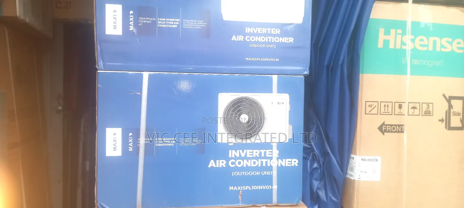 Maxi 1hp Inverter Split AC