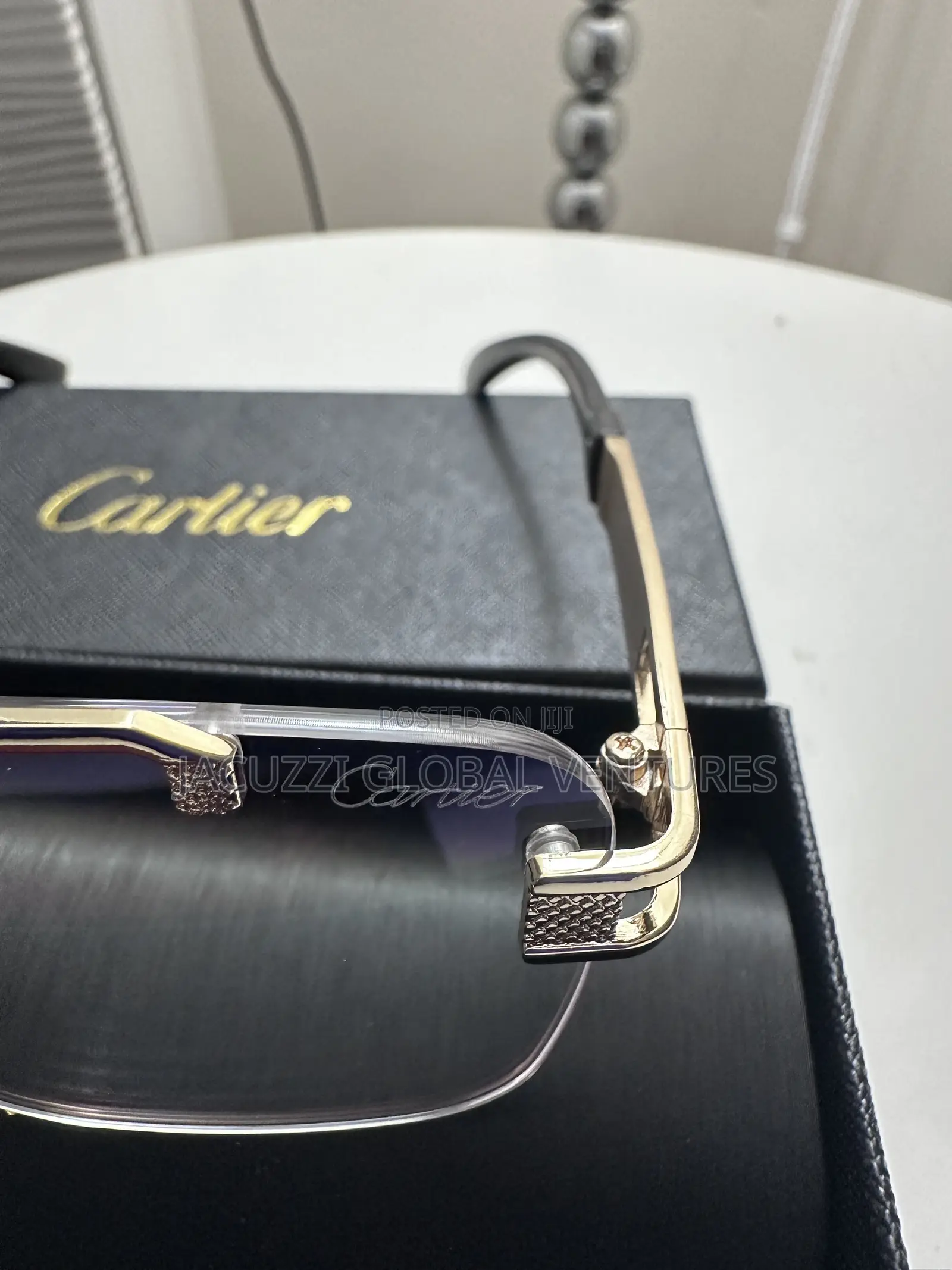 Cartier White Glasses