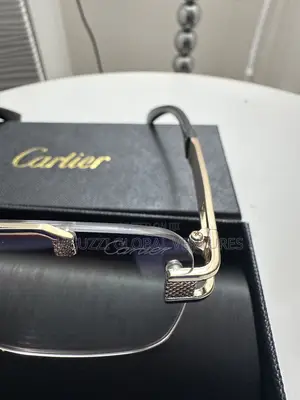 Cartier White Glasses
