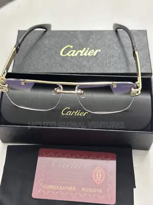 Cartier White Glasses