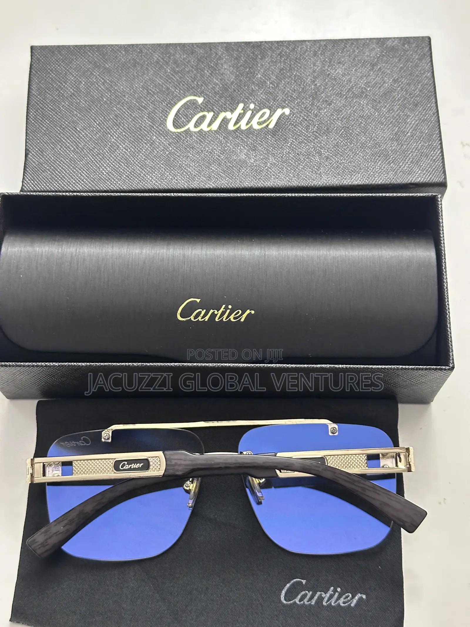 Cartier White Glasses
