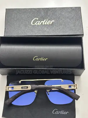 Cartier White Glasses