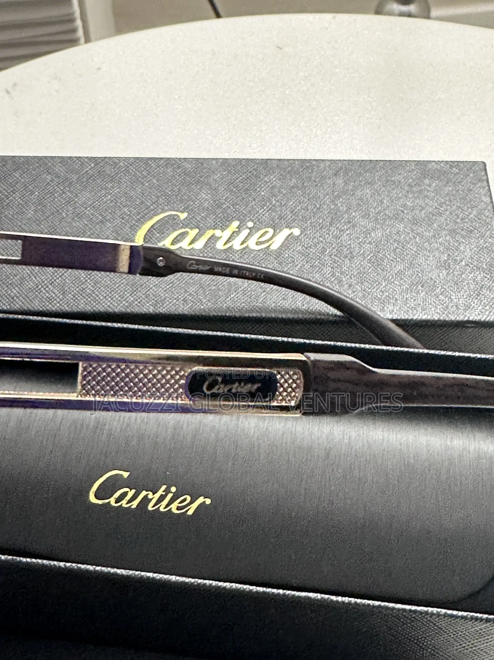 Cartier White Glasses