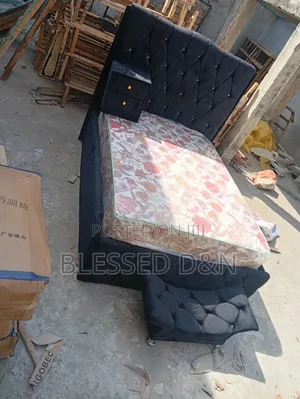 4,5/6 Paded Bed Frame
