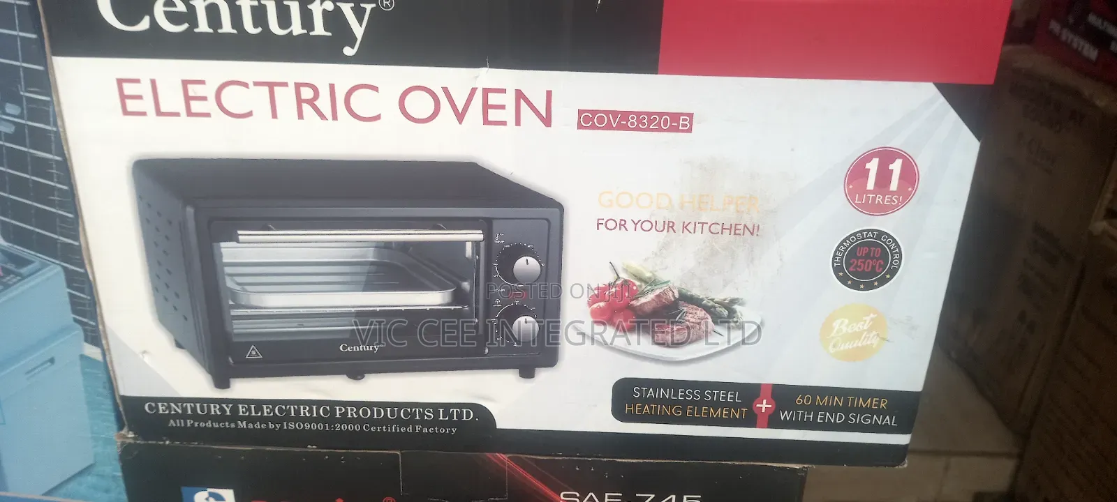 Century Electric Oven 11 Litres
