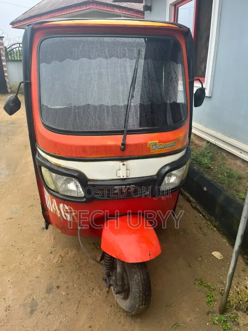 TVS King Deluxe Plus iTouch Start 2020 Orange