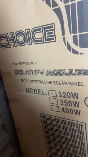 Choice Monocrystalline Solar Panels - 320W, 350W, 400W Available