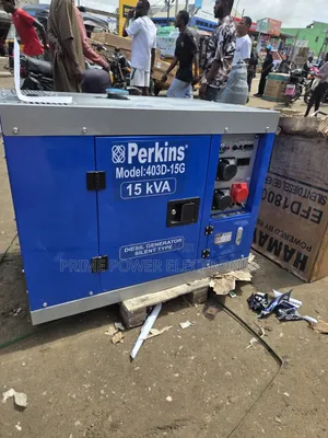 Perkins 15kVA Diesel Soundproof 3face Generator – Premium Power