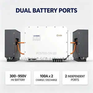 125kW Hybrid Inverter 250kW PV Input | Solis S6-Eh3p125k-H