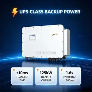 Cut Diesel Costs With Solis 125kW 3-Phase Hybrid Inverter