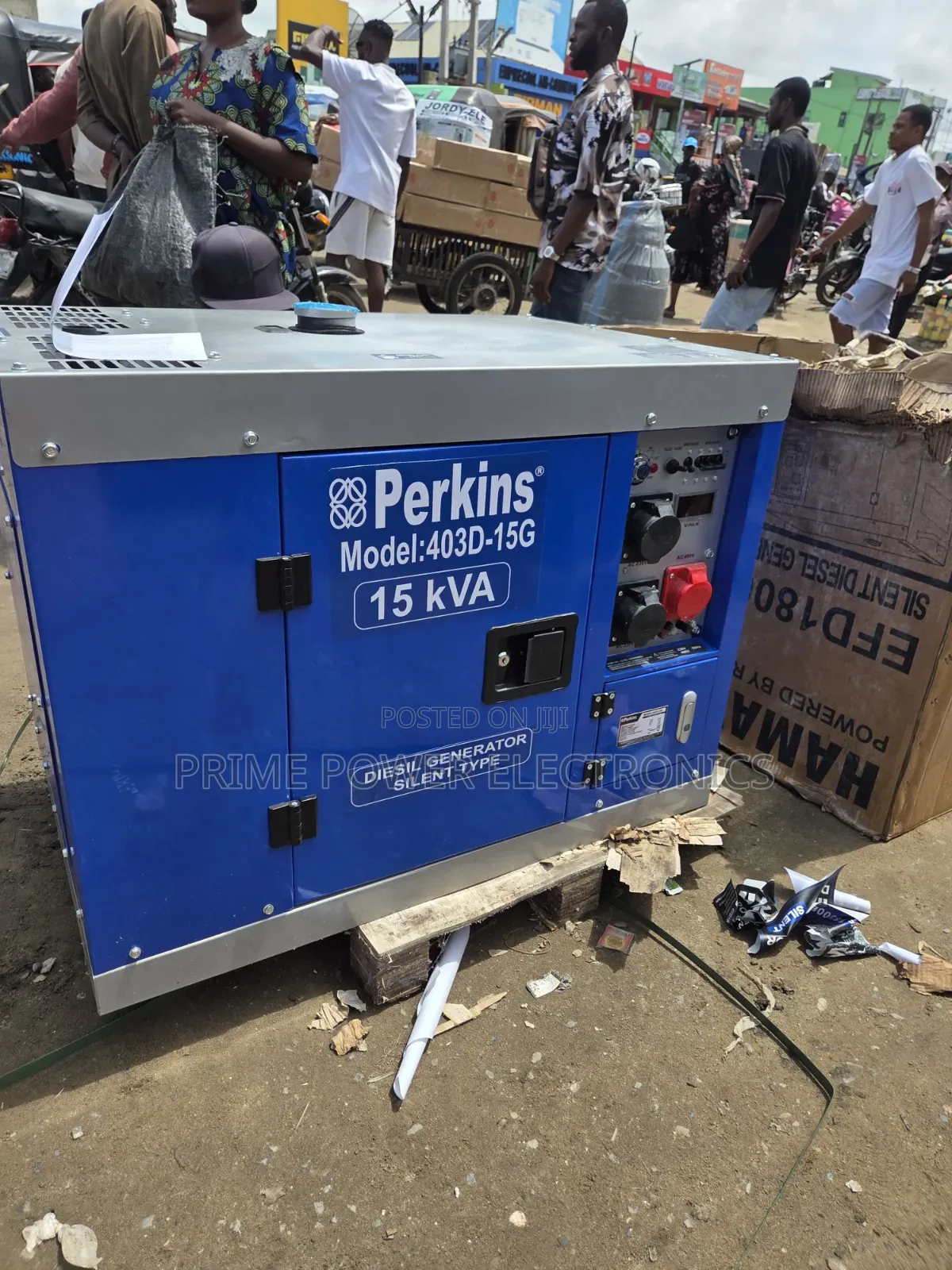 Perkins 15kVA Three-Phase Generator – Powerful Dependable