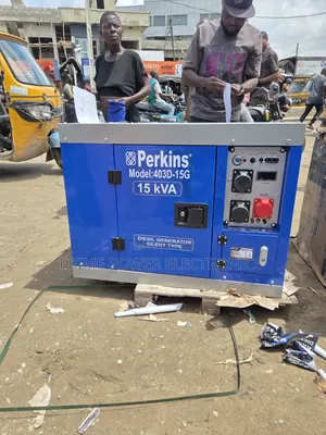 Brand New Perkins 15kVA Three-Phase Soundproof Diesel Generator