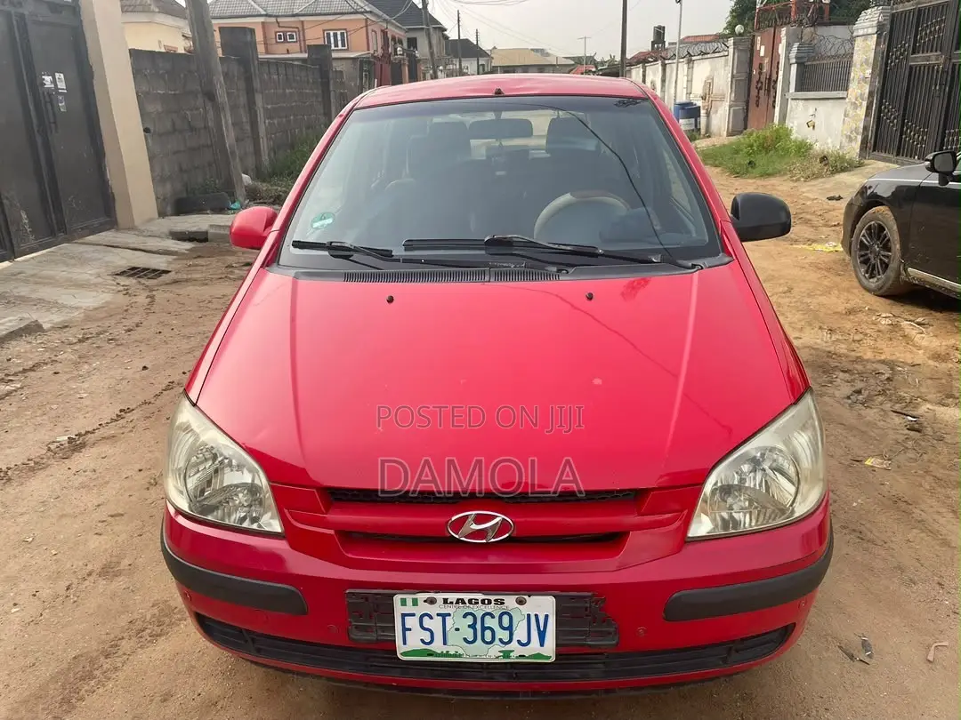 Hyundai Getz 2004 Red