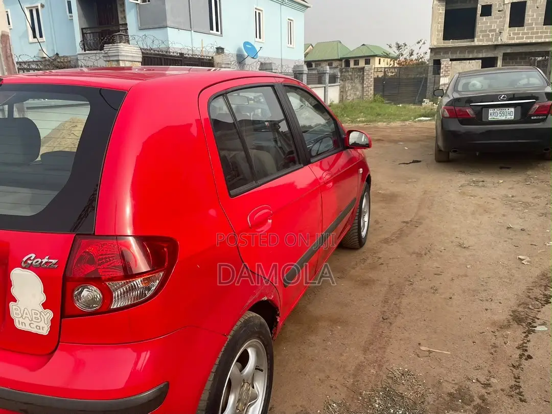 Hyundai Getz 2004 Red