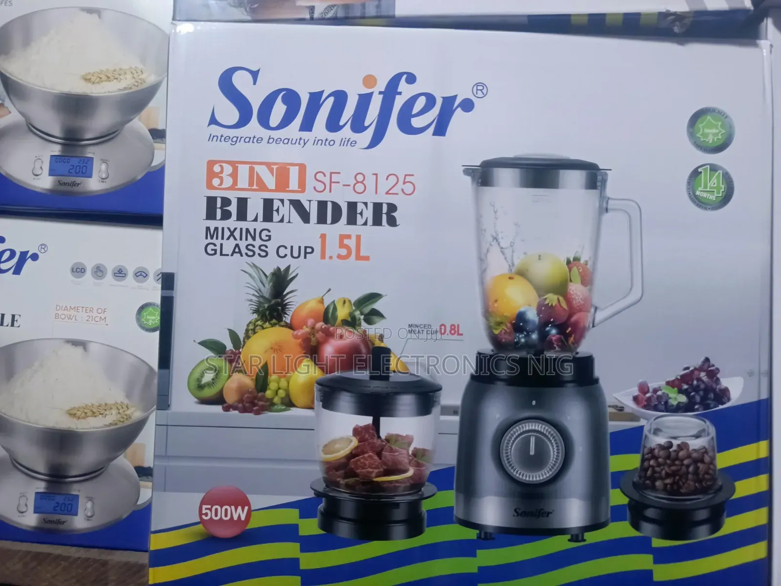 3in1 Commercial Blender Sonifer