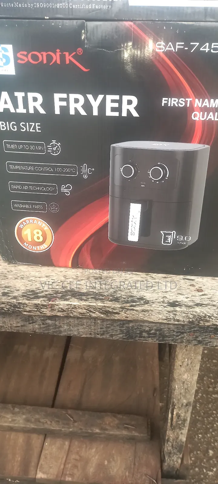 Sonik Air Fryer
