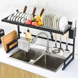 65" Over the Sink Plate Rack