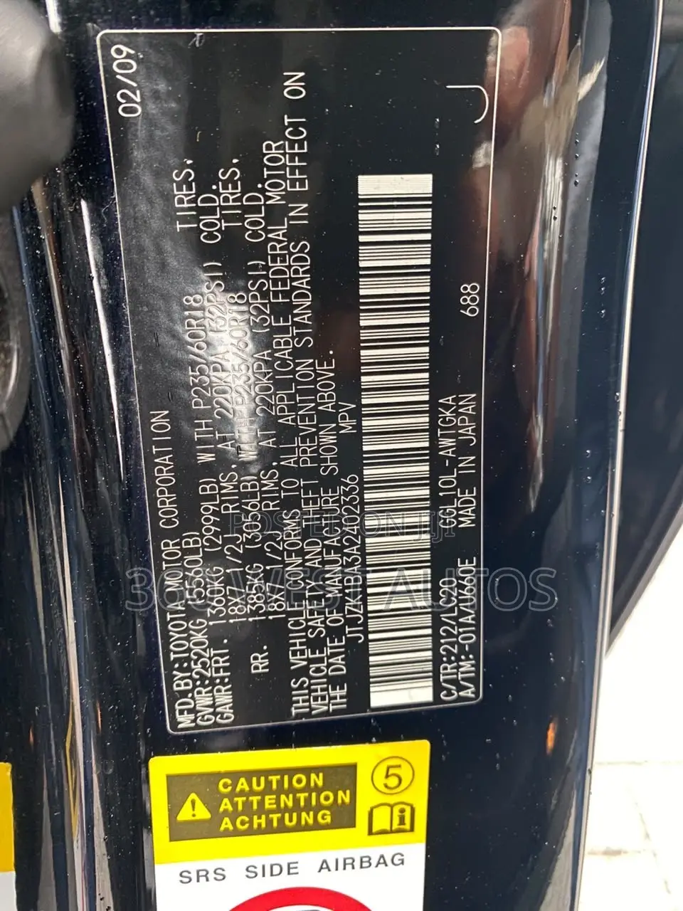 Lexus RX 350 2010 Black