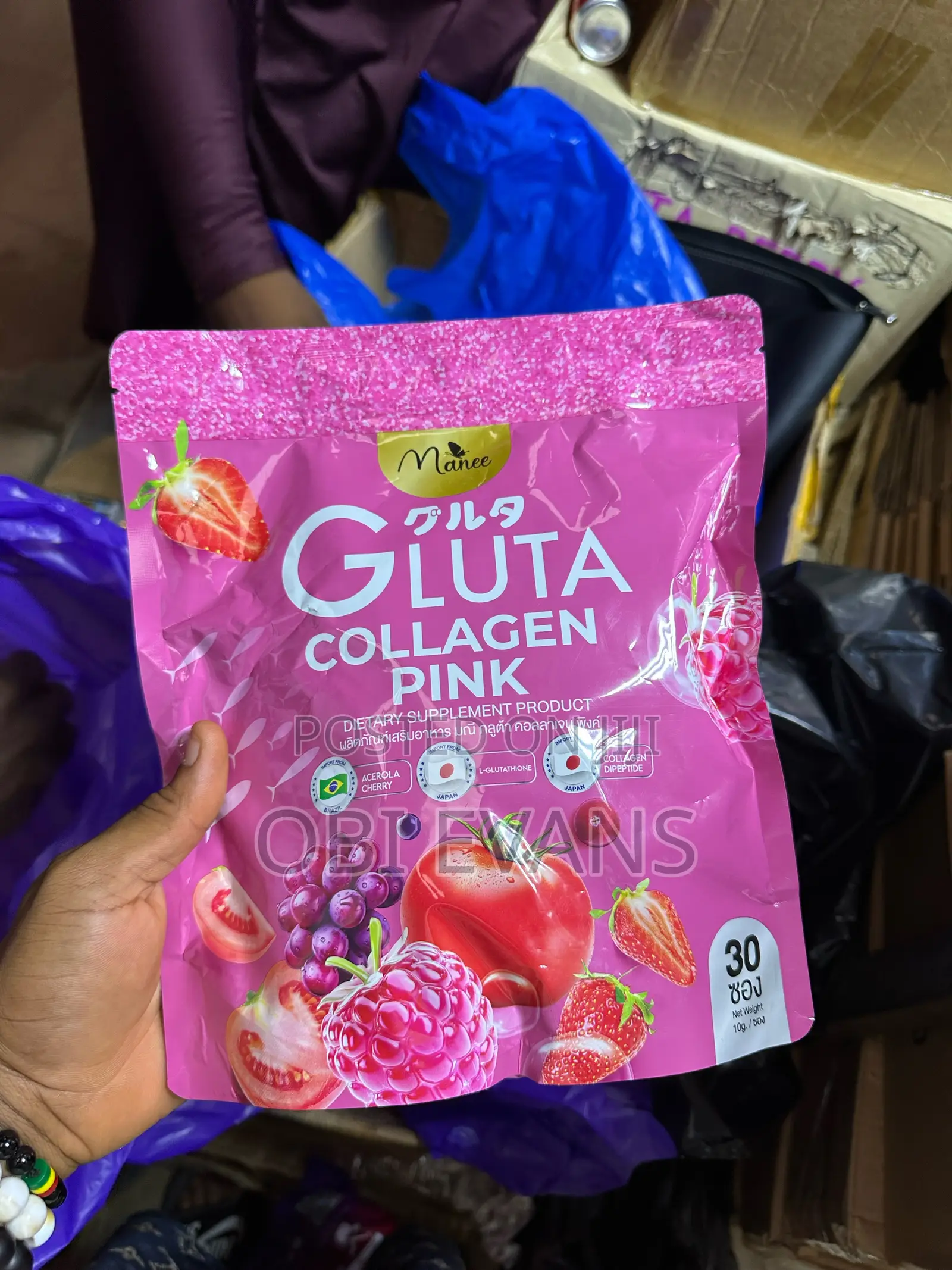 Gluta Collagen Pink