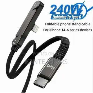 3 in 1 Phone Stand ,Type C/ Fast Charger