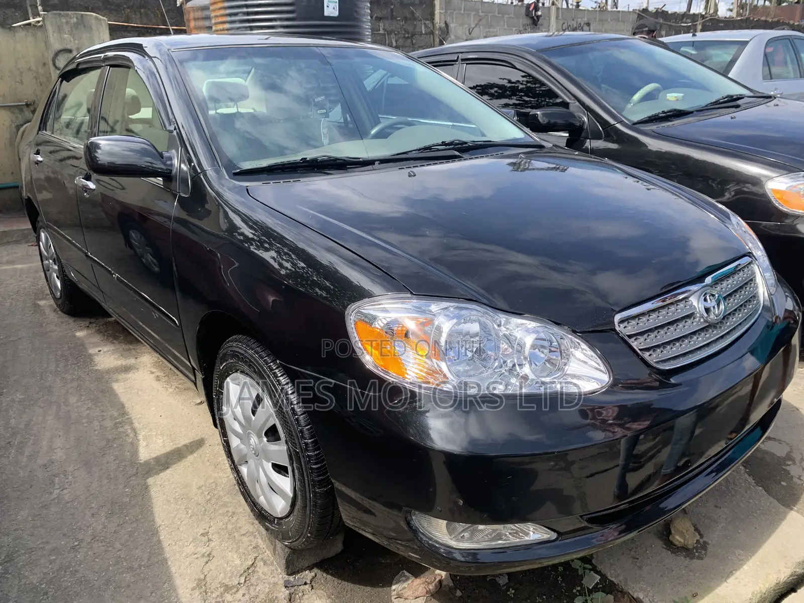 Toyota Corolla 2007 Black