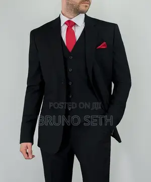 Black Already Made Suit