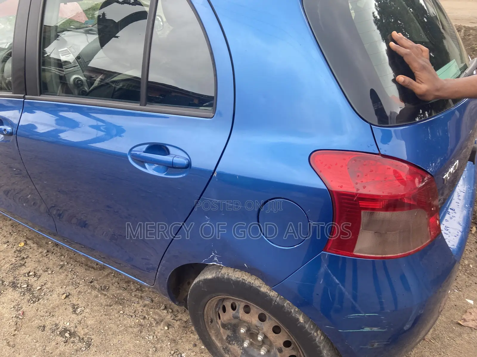 Toyota Yaris 2007 Blue