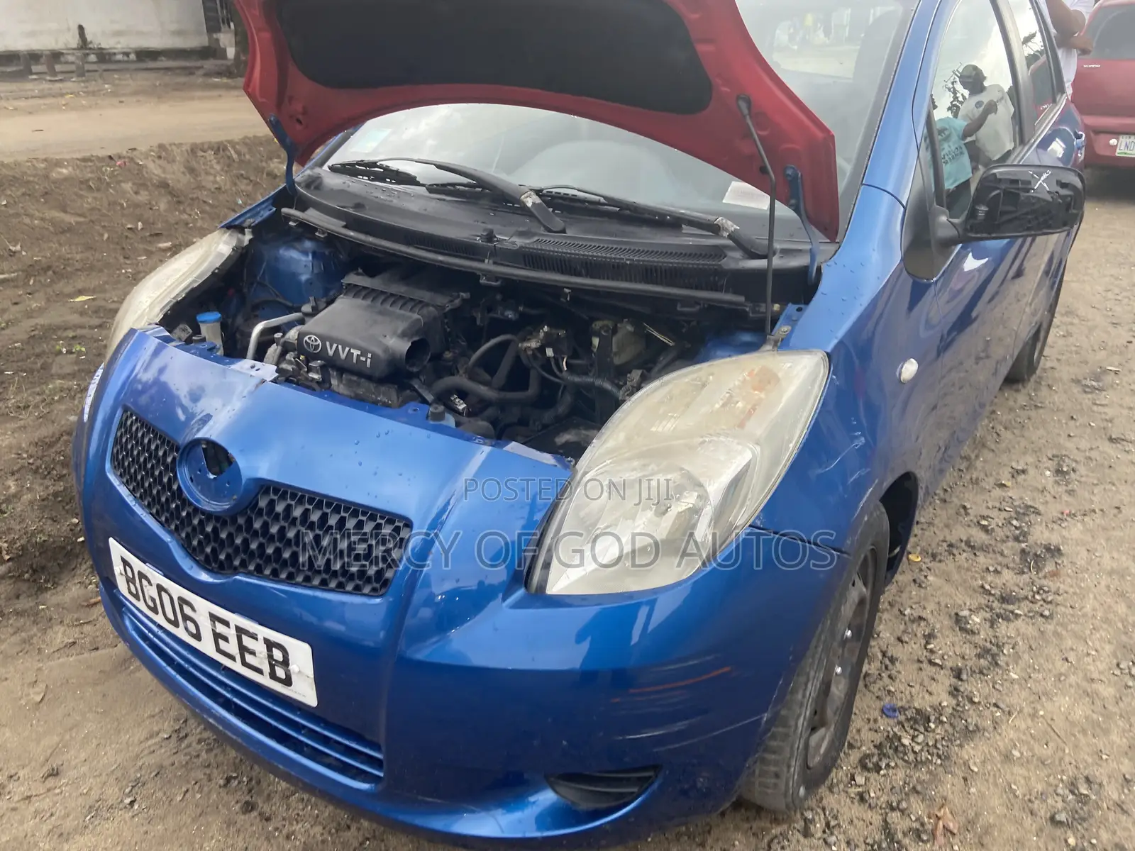 Toyota Yaris 2007 Blue