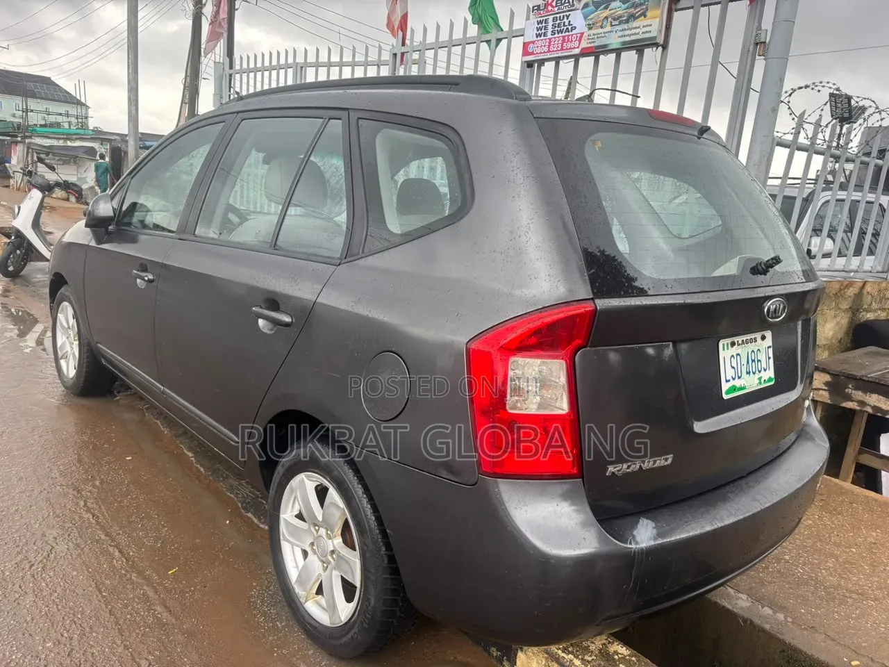 Kia Rondo 2008 Gray