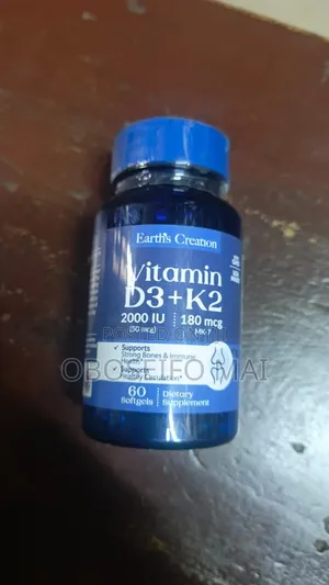 Earth's Creation D3 (2000 IU) + (180mcg)