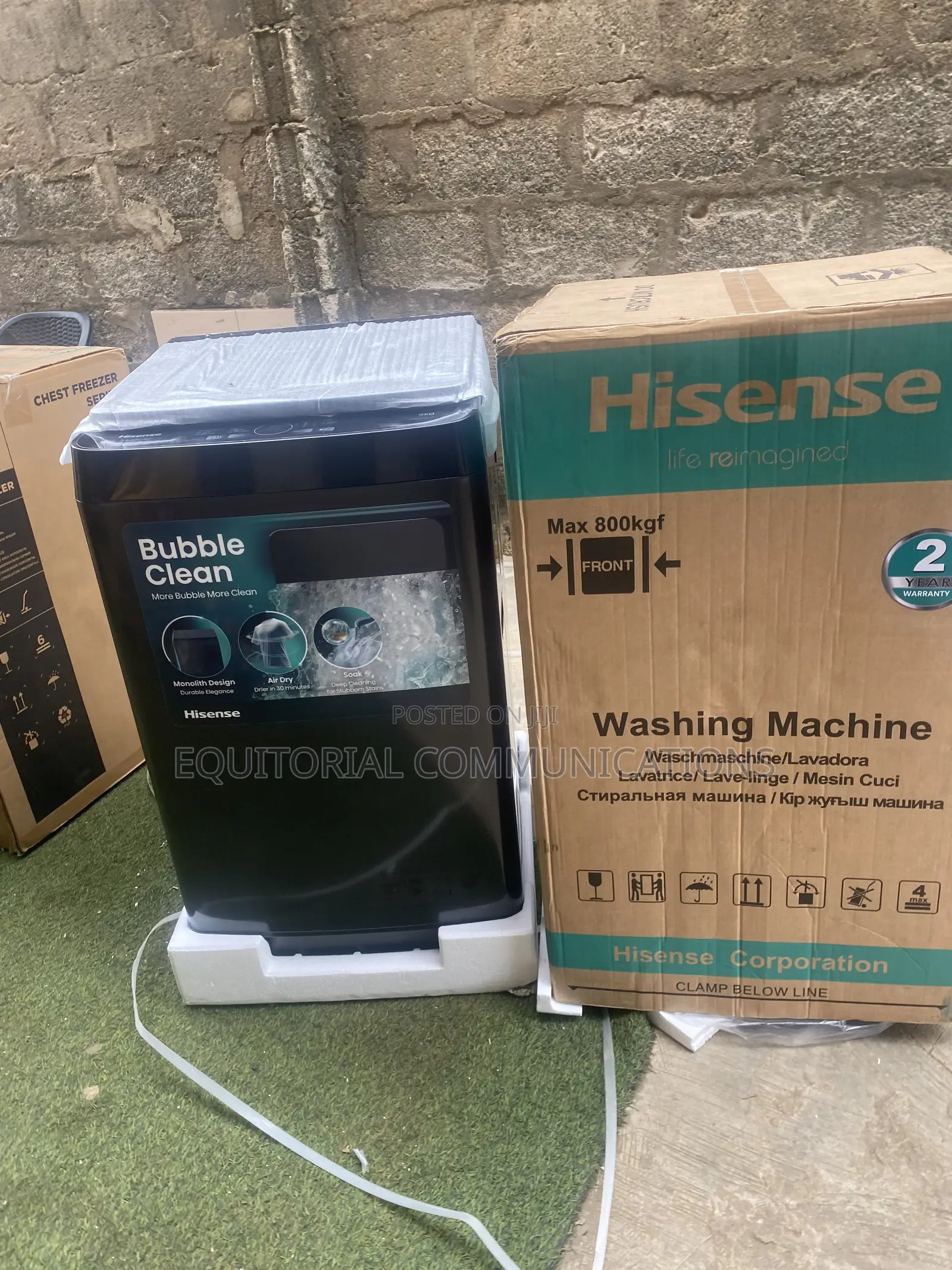Hisense 9KG Automatic Top Load Washer for Home Clothes Care