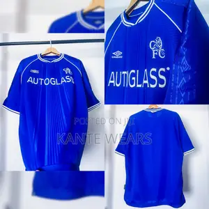 Chelsea Retro Jersey Blue