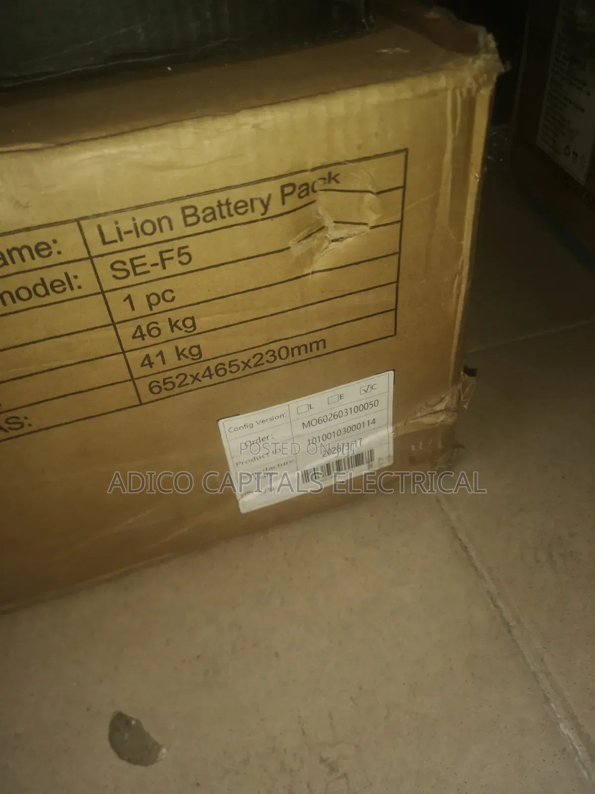 Deye 5kwh Lithium Battery