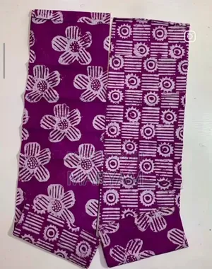 Purple Adire Mix and Match