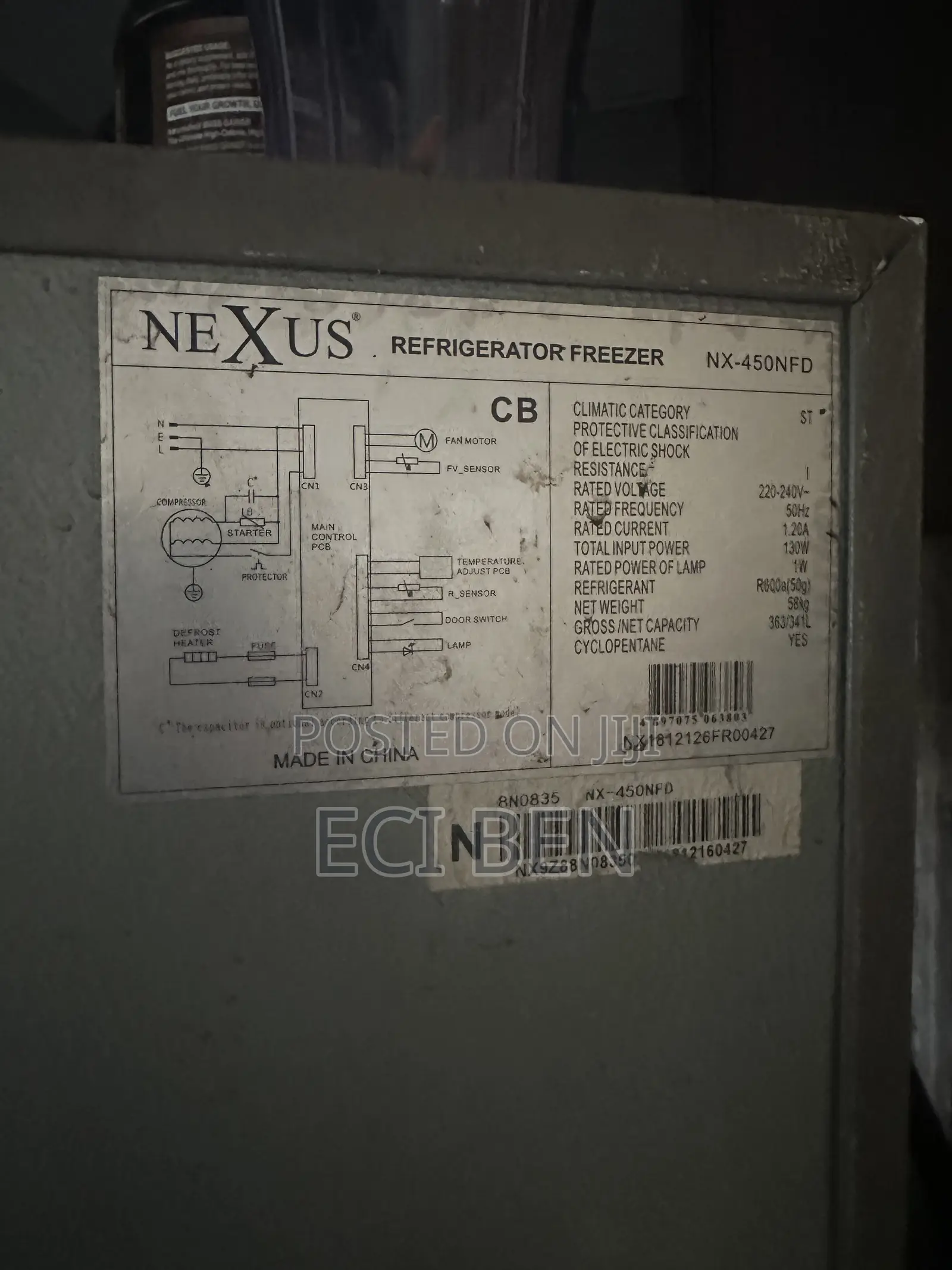 Quality Used Fridge — Not Cooling, Selling Cheap