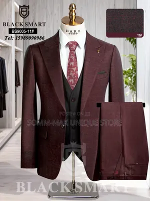 High Quality SUIT (Jacket Vest Pants) - 3pcs Turkey Suit