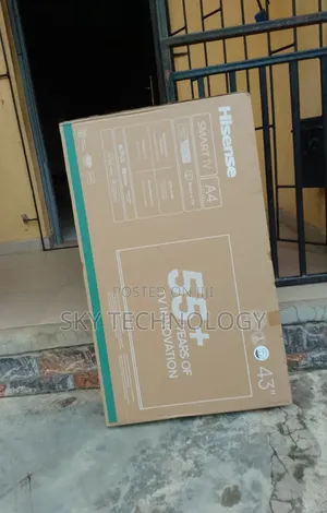 Brand New Hisense 43" Smart TV – Full HD, Built-in Wi-Fi