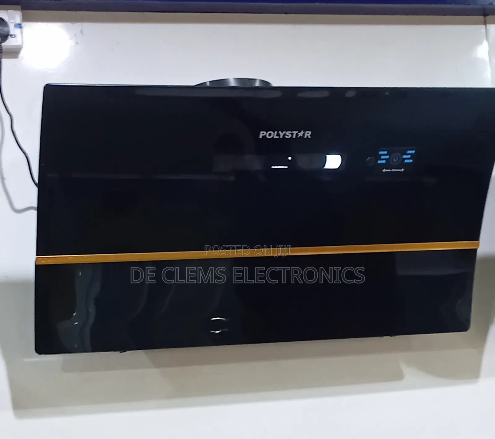 Polystar 90cm Plasma Hood Kitchen Extractor With Voice Command