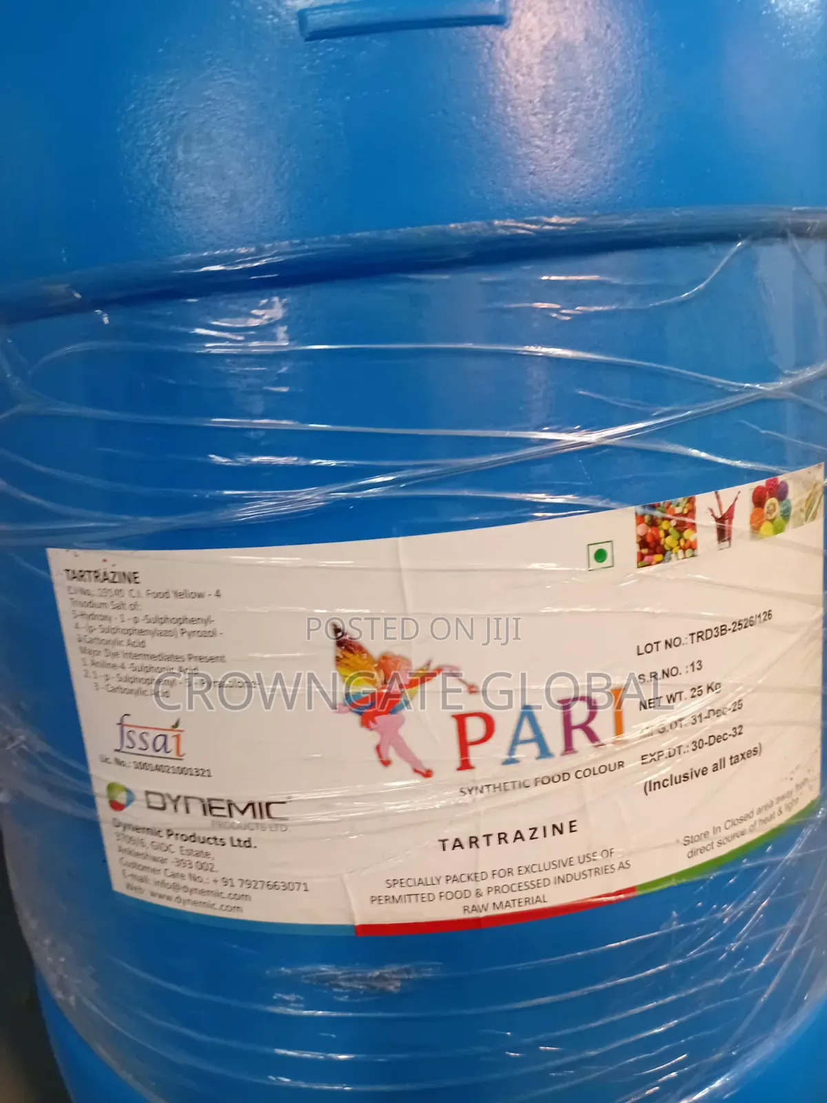 Tartrazine Colour