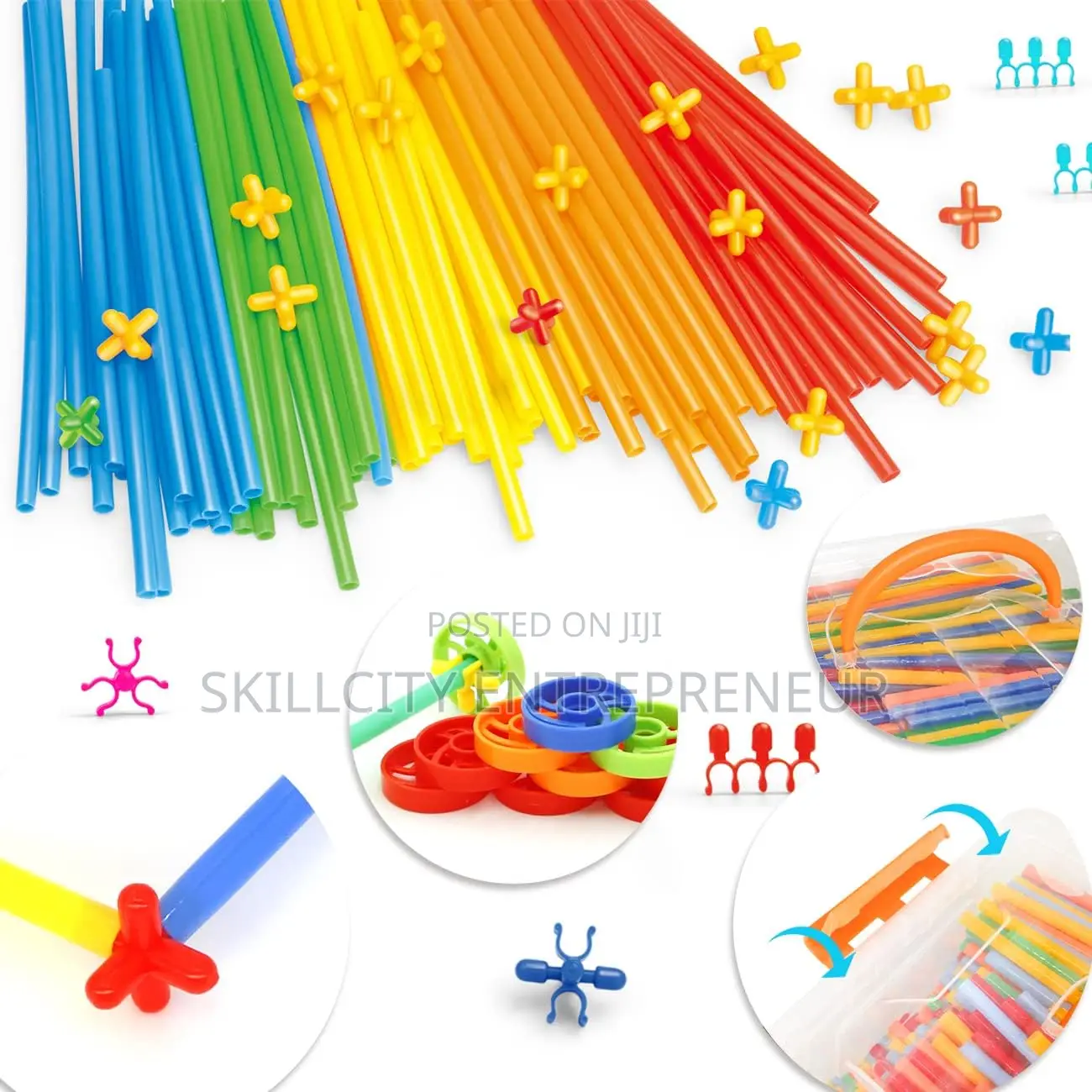 Creative Building Straw Set