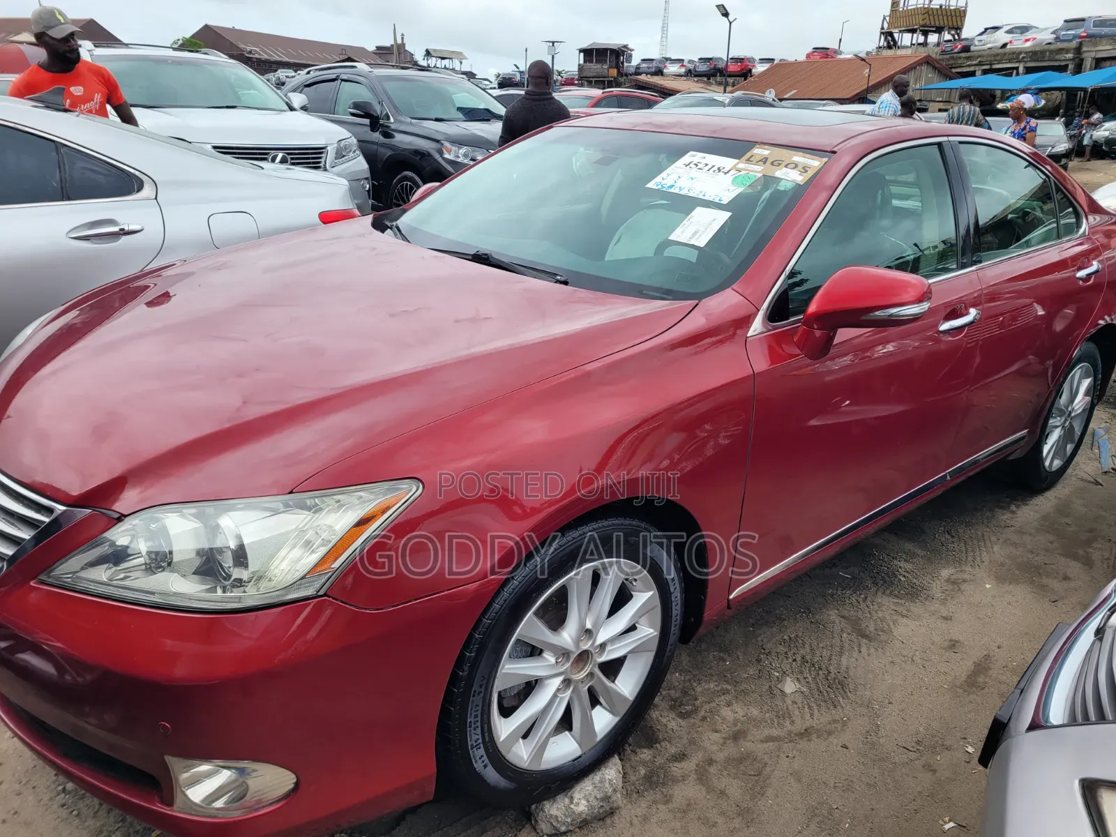 Lexus ES 350 2010 Red