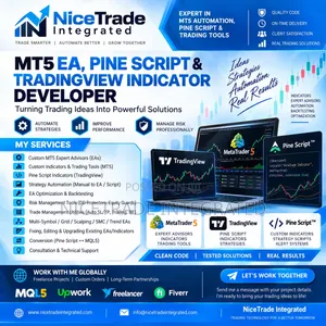 MT5 EA Bot, Indicator TradingView Developer