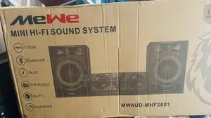Brand New Mewe Sound System Mwaud-Mhf2001 1100w