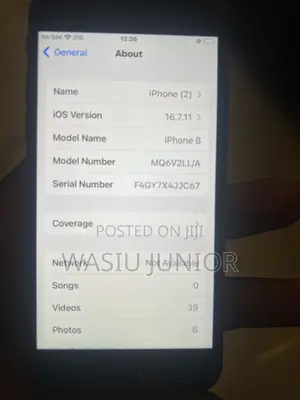 Apple iPhone 8 64 GB Black