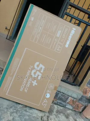 Hisense 43" Smart TV – Modern Design With Smart Features