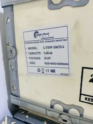 Target 3.6kwh Lithium Battery