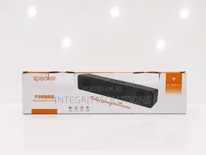 Compact Wireless Desktop Soundbar Speaker