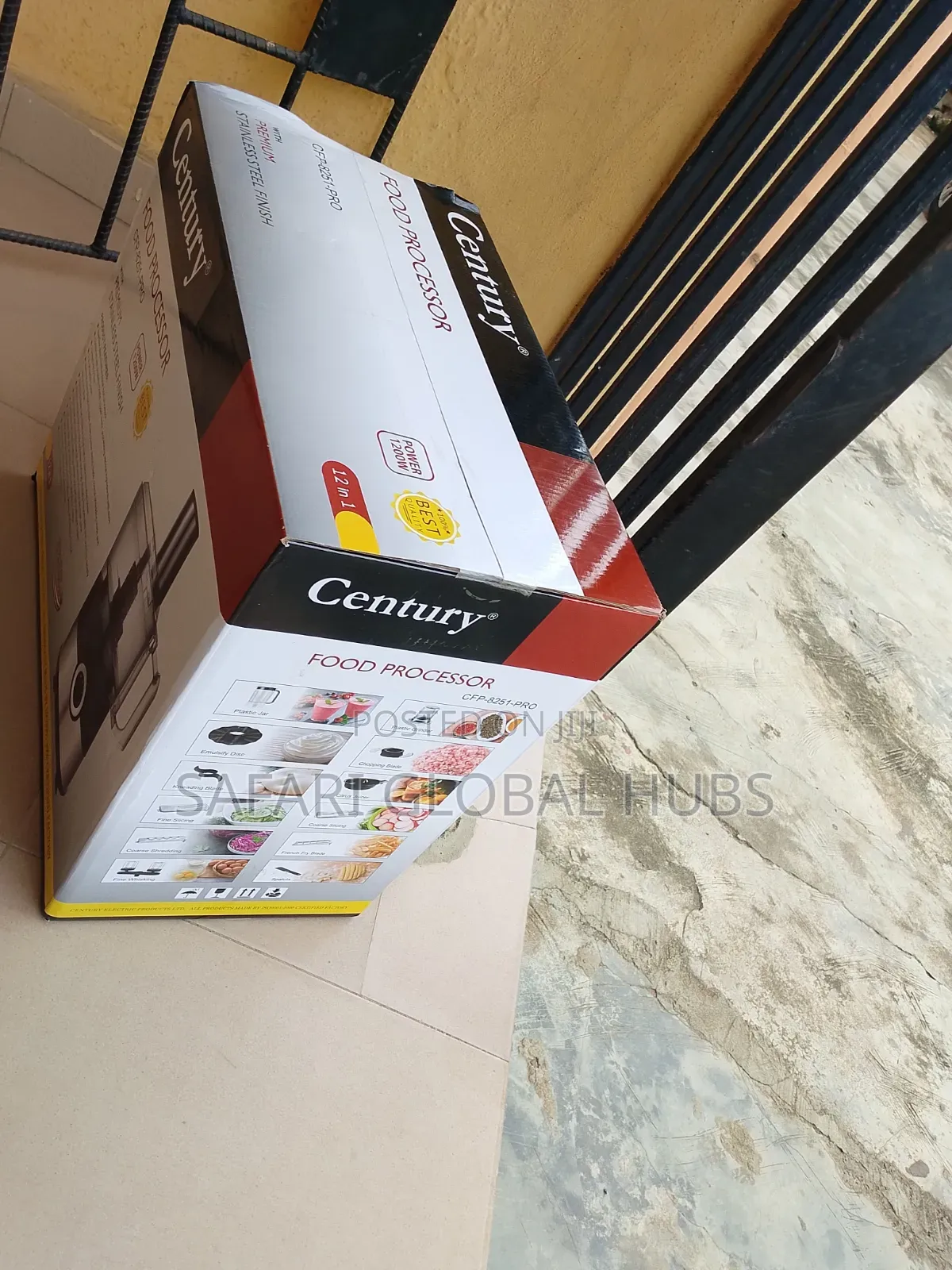 Century Professional 1200w Food Processor-CFP-8251-Pro