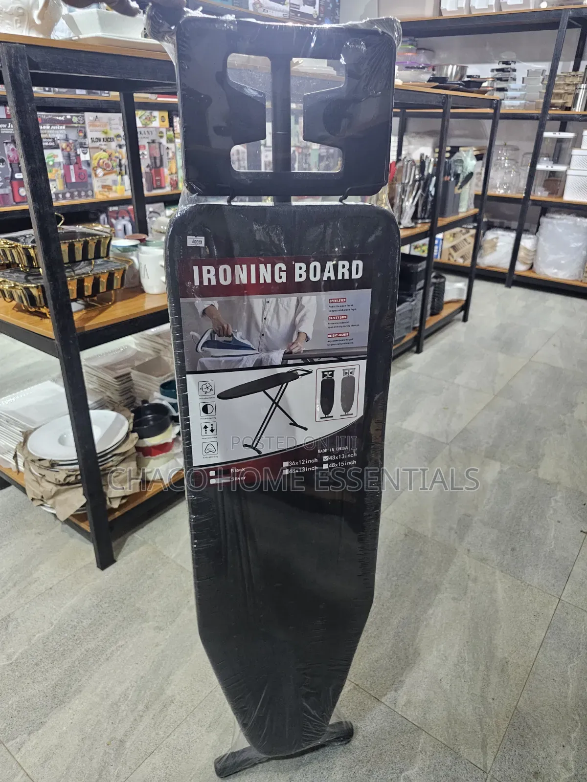 Heavy Duty Adjustable Ironing Board With Iron Rest